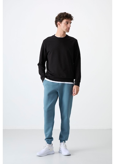 Tommy Life Standart Fit Basic O Yaka 2li Paket Siyah Erkek Sweatshirt - 88053 Siyah