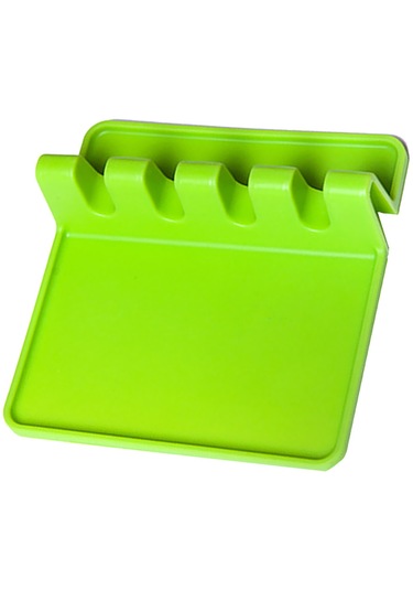 Suntek Isıya Dayanıklı Silikon Gereç Dayanağı Kepçe Yeşil Yeşil