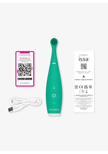 Issa 4 Baby - Bebekler İçin Sonic Diş Fırçası, Kiwi Green