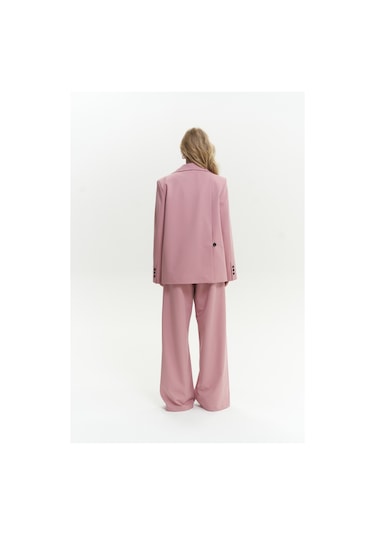 Mai Studios Co. Kaylee Pembe Blazer Pembe