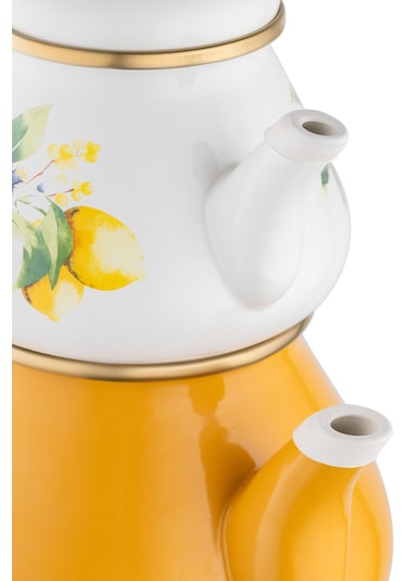 Madame Coco Fourneville Çaydanlık Takımı - 950 Ml - 2220 Ml 8684427222287 Turuncu