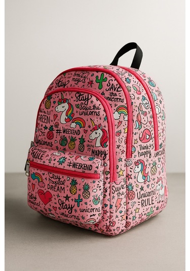 Newbag Unicorn Kız Sırt Okul Çantası-3'lü Set Yeni Sezon