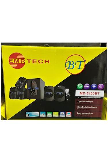 Musıc Dj Md-9500 Bt 5+1 Bluetooth Sunroud Ses Sistemi