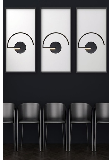 Eray Aydınlatma 4663-1 Siyah Led Aplik Siyah