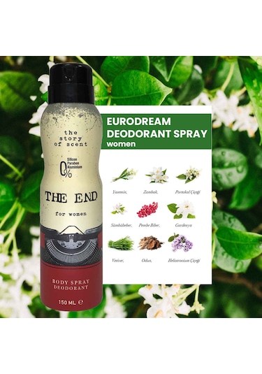 The End Kadın Sprey Deodorant 150 ML