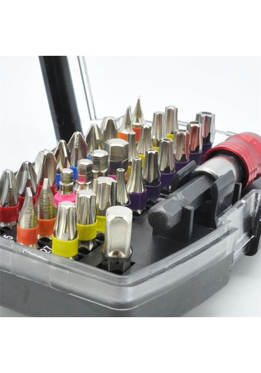 Geeroyoo 32 Parça Çok Amaçlı Tornavida Uç Seti - S2 Çelik, Hızlı Çıkışlı, Elektrikli Tornavida Uyumlu