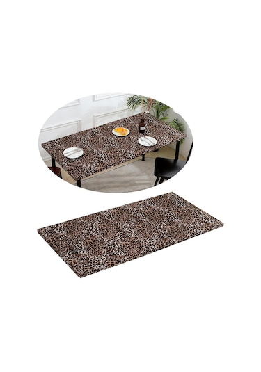 Suntek Magideal Dikdörtgen Polyester Masa Örtüsü Düğün Ev 122x61cm-stil-g