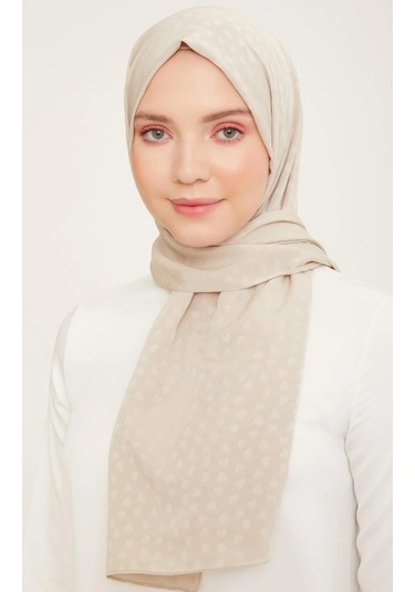 Armine Trend J.capri Şal 4 - 321 - Kalpli Bej Bej