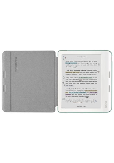 Kobo Libra Colour Basic Sleepcover - Yeşil