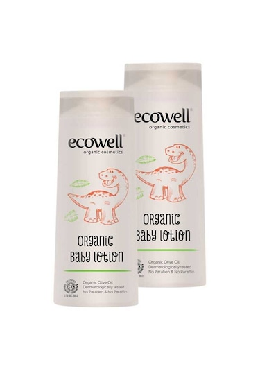 Ecowell Organik Bebek Losyonu 2 Adet 2x300 ml