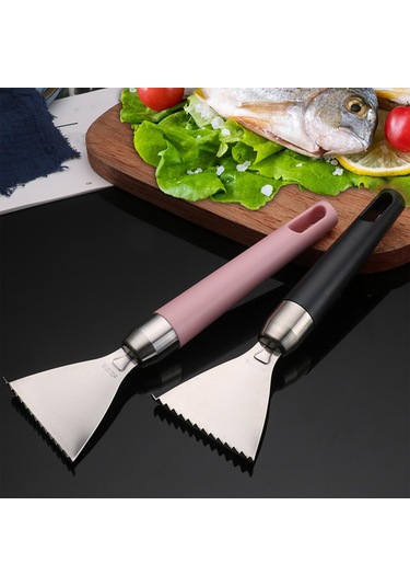 Suntek Balık Ölçekleyici Sökücü Şef Için Temizleme Siyah Siyah Diğer