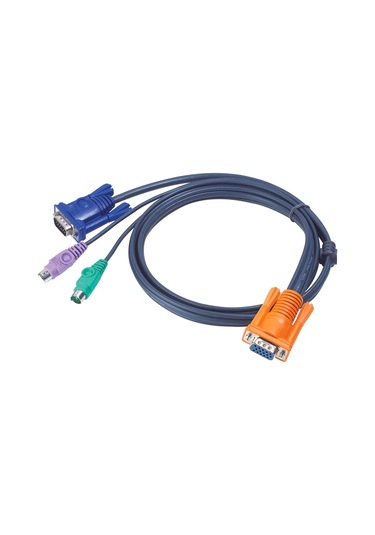 Rain Kvm Switch Kablo Ps2 Vga Erkek Dişi 1.5 Metre