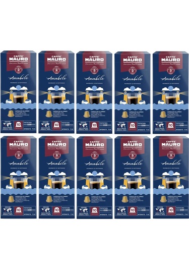 Caffe Mauro Amabile Nespresso Kapsül Kahve 100 Kapsul Kapsül Kahve
