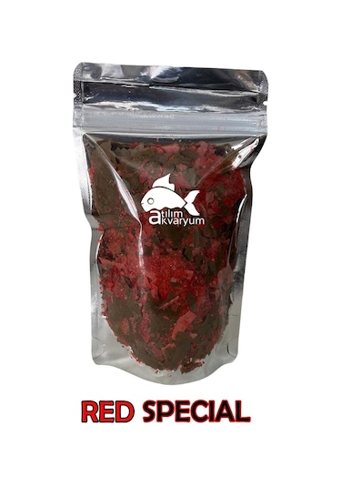 Red Special Yüksek Proteinli Etçil Pul Yem, Lepistes Molly Yemi 25 Gram