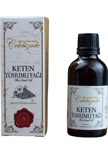 Çelebizade Keten Tohumu Yağı 50 ML