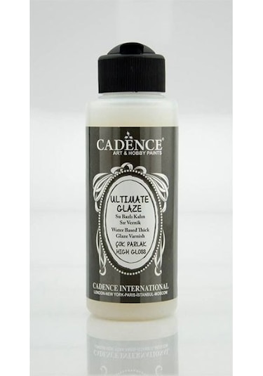 Cadence Ultimate Glaze Kalın Sır Vernik Parlak 120Ml