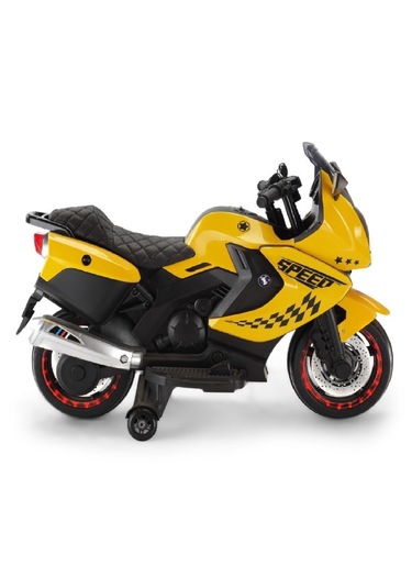 Baby2go 2293 Speed Akülü Motorsiklet Sarı Sarı