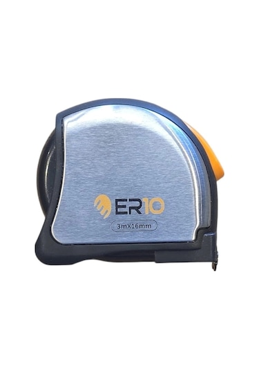 Er10 Şerit Metre İnox Paslanmaz Çelik Manyetik 3mx16mm S92-3016 0-99 M