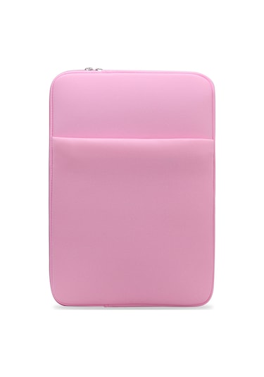 Xindoker 15.6" Pembe Ultrabook-notebook-tablet Kılıfı: Anti-statık Köpük, Şok Emici, Cep Detaylı, İyice Uyuyan Pembe