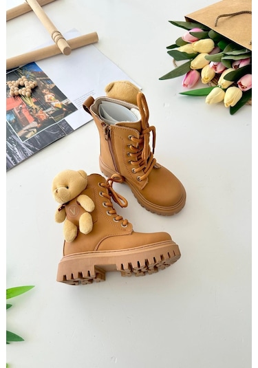 Kız Çocuk Postal Bot - Taba Taba
