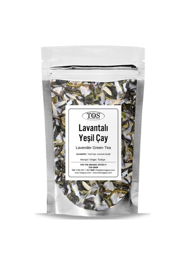 Tos The Organic Spices Lavantalı Yeşil Çay 40 G