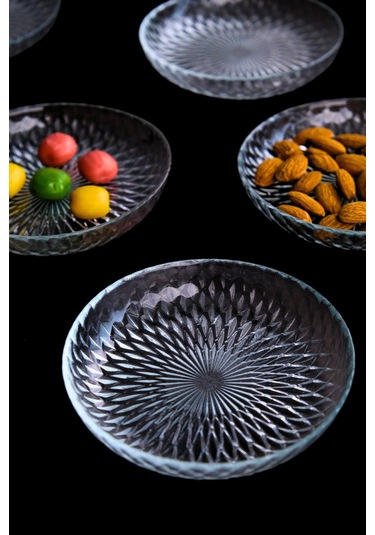 Tabak Evi Aden Kahvaltılık Eğimli Cam Kase 12cm 6 Lı 2493 Diğer