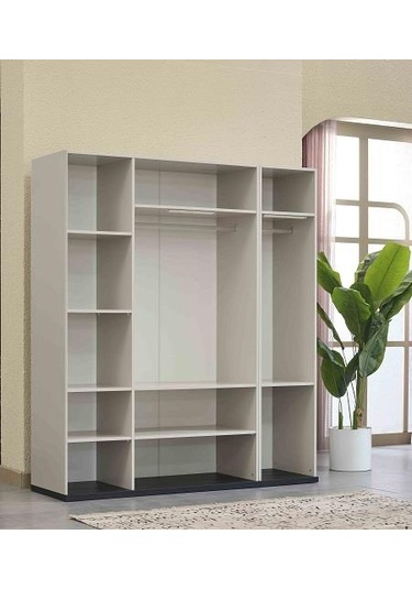 Dolap Urlu Roma 90433 Model Gardrop 4 Kapı Kalite Malzeme Beyaz Renk El Yapım Dolap Urlu Roma 90433 Model Gardrop 4 Kapı Kalite Malzeme Beyaz Renk El Yapım