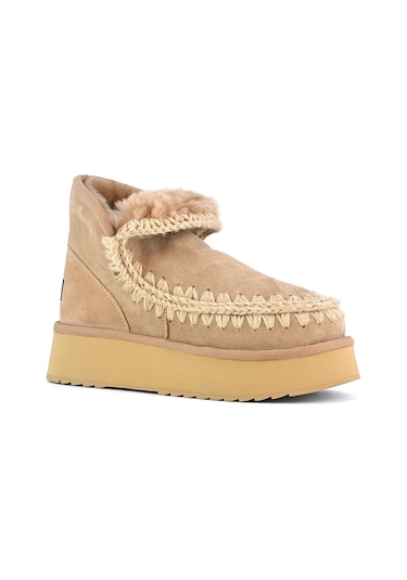Bot Kar Kadın Diğer Mu.fw681000a Cam Mou Mini Eskimo Platform Boot Camel Null CAMEL