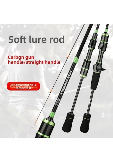Teltree Ultra Hafif Karbon Stream Olta Çubuğu Ul Süper Yumuşak Uç, 1.68m Uzak Atış, Akşam Balığı Avı, Taşınabilir,威海 Fabrika Fiyatı