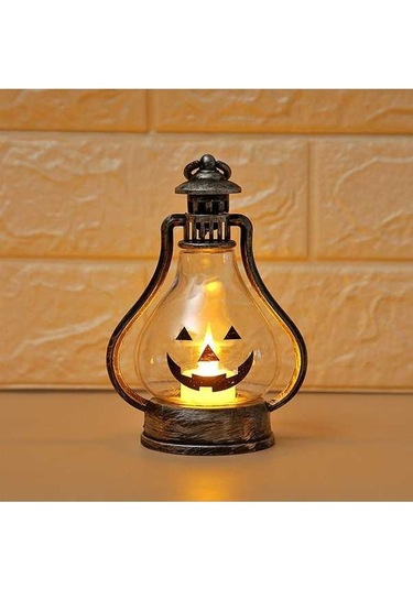 Pazly Cadılar Bayramı Siyah Balkabağı Feneri Model B Diğer Diğer