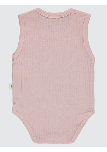 Civil Baby Bebek Çıtçıtlı Badi 1-18 Ay Pembe