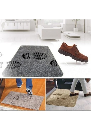 Buffer Çamaşır Makinesinde Yıkanabilir Kir Toz Emici Mikrofiberli Paspas Renkli