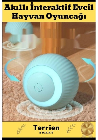 Smart Seri Akıllı İnteraktif Şarjlı Titreşimli Işıklı Hareketli Özel Üretim Evcil Hayvan Oyuncağı