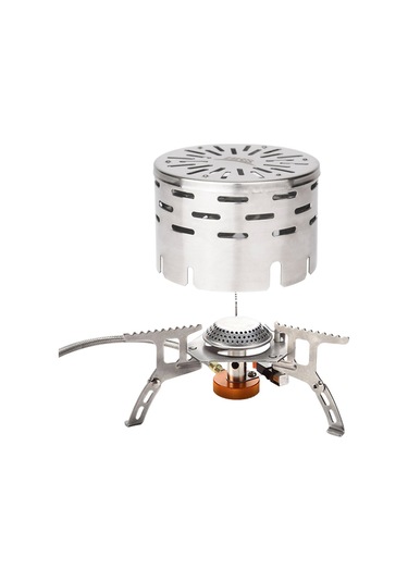 Yunboo Brs-24 Dış Mekan Çadır Isıtıcı: Uzaktan Kızılötesi Isı Kapaklı, Su Kaynatma Ve Barbekü Fonksiyonu Çok Renkli