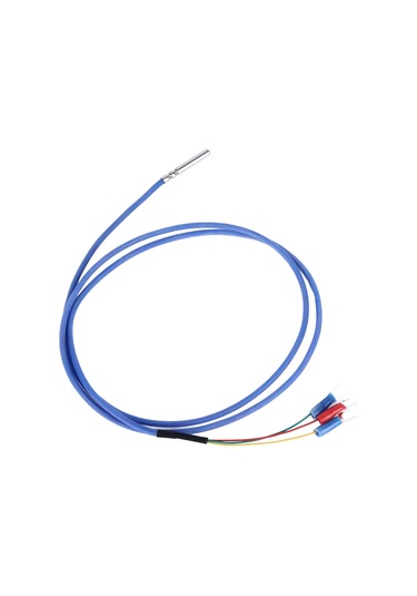 Skycity Su Ve Yağa Dayanıklı Pt100 Sıcaklık Sensörü - Paslanmaz Çelik Sondaj, Ptfe Tel, -50 C/+350 C Aralığı, 4x30x1000mm