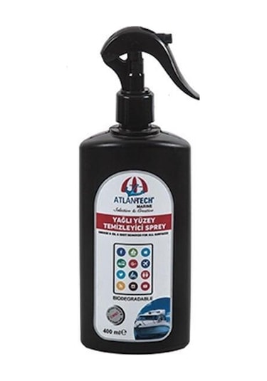 Yağlı Yüzey Temizleme Ve Parlatıcı Spreyi 400 Ml