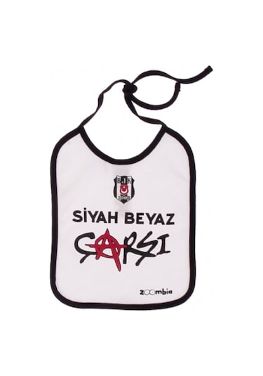 Beşiktaş Zoombia Bebek Önlük Seti 3'lü Çok Renkli
