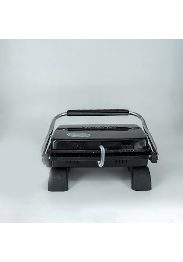Dökümix Demir Döküm Granit Siyah 1800 Watt 4-6 Dilim Ev-sanayi-büfe Tipi Tost Makinası Ve Izgara