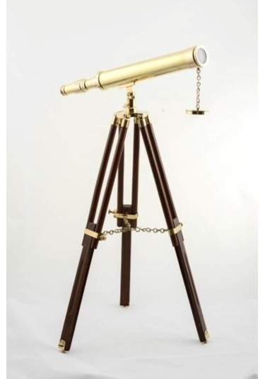 Pirinç Ayaklı Teleskop Çok Renkli