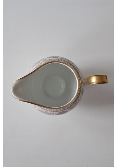 Tirschenreuthe 1838 Vintage Porselen Sütlük/sosluk Çok Renkli