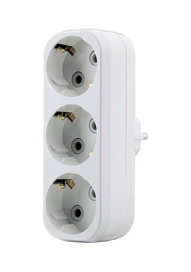 3 Lü Priz Makel Golyat I Tipi Topraklı Priz