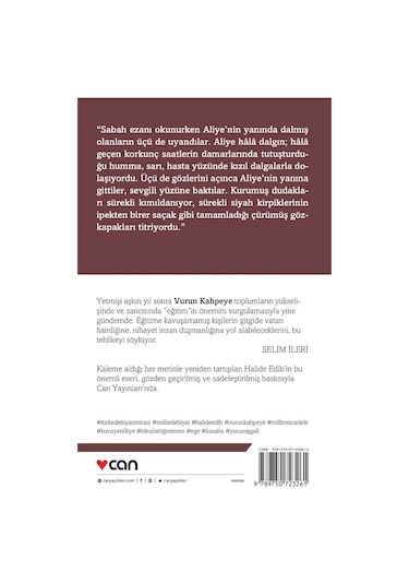 Vurun Kahpeye (Günümüz Türkçesiyle) - Halide Edib Adıvar -  Can Yayınları