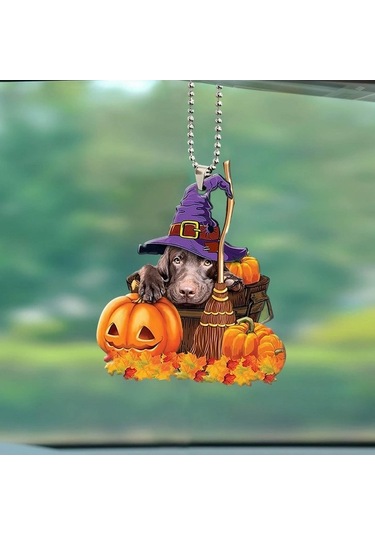 Trendooze Homyl Cadılar Bayramı Balkabağı Kolye Ev Dekor Aksesuar Stil-a