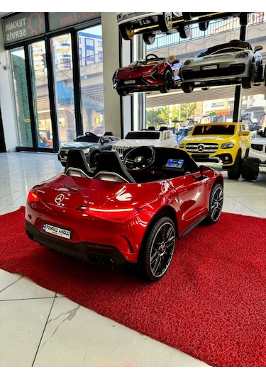 Oyuncak Sepetim Orijinal Mercedes Sl63 24 Volt Akülü Araba Tabletli Siyah