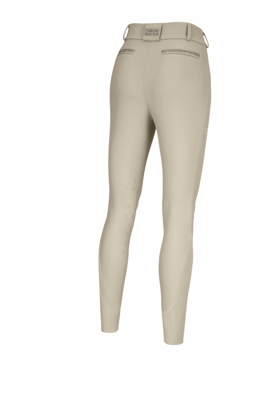 Pikeur Ceelina 4523 Griptec Knee Ss26 Lüks Kadın Binici Taytı Gri