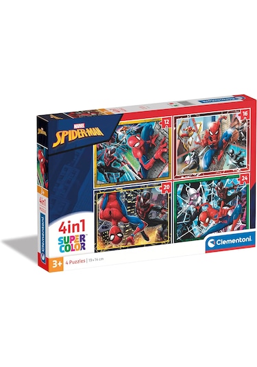 Clementoni 4in1 Spiderman Puzzle