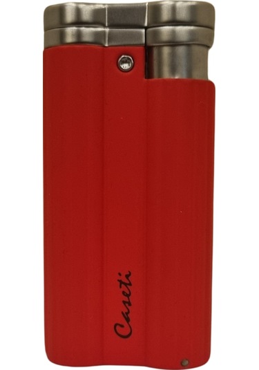 Tek Torch Pürmüz Mat Kırmızı Puro Çakmağı