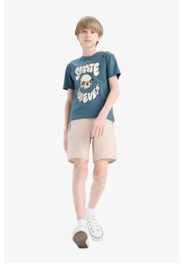 DeFacto Erkek Çocuk Esnek Belli Şort E6890A825SMBG130