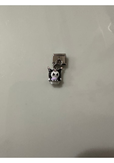 Kuromi Italyan Bileklik Charmı Sadece Char Gönderilir Siyah