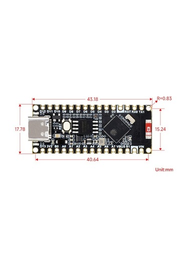 Ulzyvf S3 Nano Nano Kartı İçin Geliştirme Esp32-s3r8 Esp32 Çip Arduino Qe